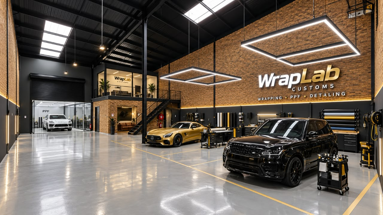 WrapLab Customs workshop